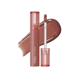 Блеск для губ в естественно-коричневом оттенке Rom&nd Glasting Color Gloss #06 Deepen Moor