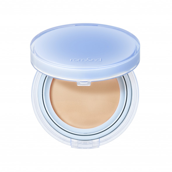 Зволожуючий кушон у бежевому відтінку Rom&nd Bare Water Cushion 04 Beige 23 SPF38 PA++++