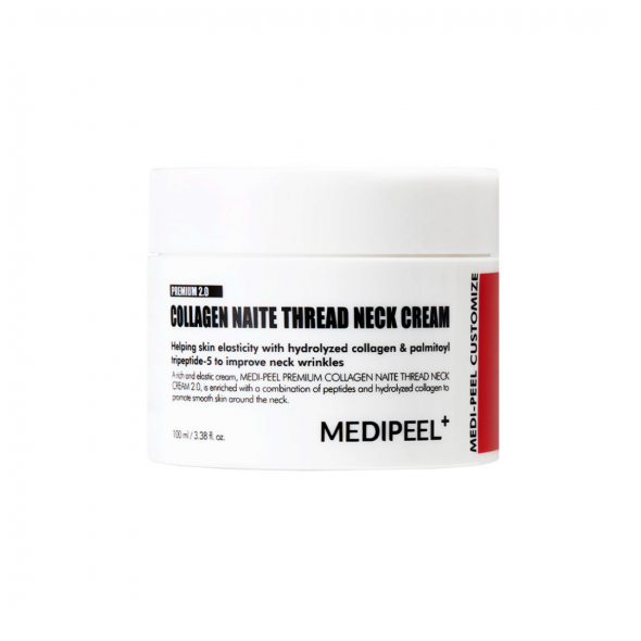 Ліфтинг-крем для шиї Medi-Peel Premium Collagen Naite Thread Neck Cream 2.0 100 мл / NEW