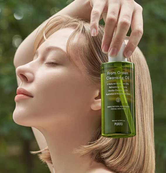 Гидрофильное масло Purito From Green Cleansing Oil 200 мл