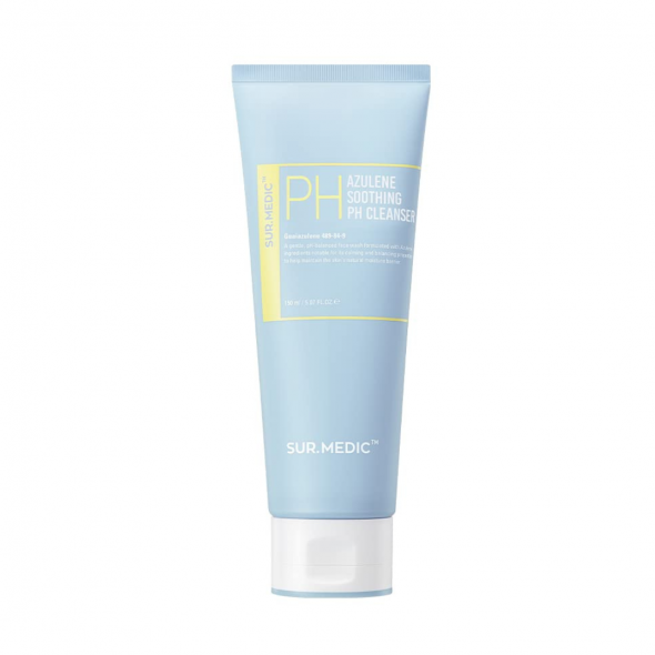 Мягкий гель для умывания SUR.MEDIC+ Azulene Soothing pH Cleanser 150 мл