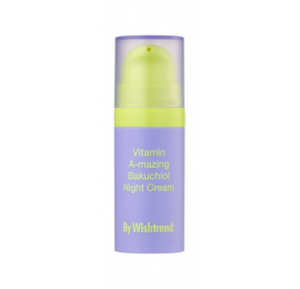 Ночной крем с бакучиолом и ретиналем By Wishtrend Vitamin A-mazing Bakuchiol Night Cream 30 мл