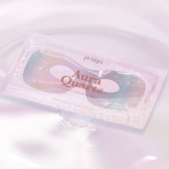 Гидрогелевая маска-патчи Petitfee Aura Quartz Hydrogel Eye Zone Mask