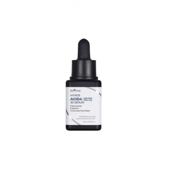 Пілінг-сироватка Isntree Hyper Acid 4 AHA BHA PHA LHA 30 Serum 20 мл