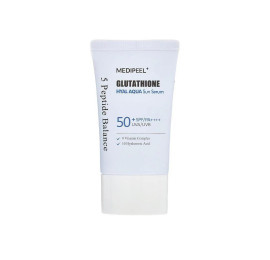 Санскрин с антиоксидантами Medi-Peel Glutathione Hyal Aqua Sun Serum SPF 50+ PA++++ 50 мл 