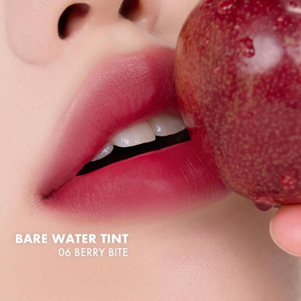 Глазурований тінт у відтінку стиглих ягід Rom&nd Bare Water Tint #06 Berry Bite