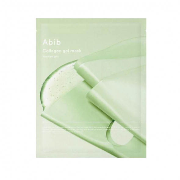 Гелевая маска с коллагеном и хауттюйнией Abib Collagen Gel Mask Heartleaf Jelly 35 мл