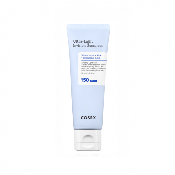 Легкий санскрін COSRX Ultra-Light Invisible Sunscreen SPF 50 PA++++ 50 мл