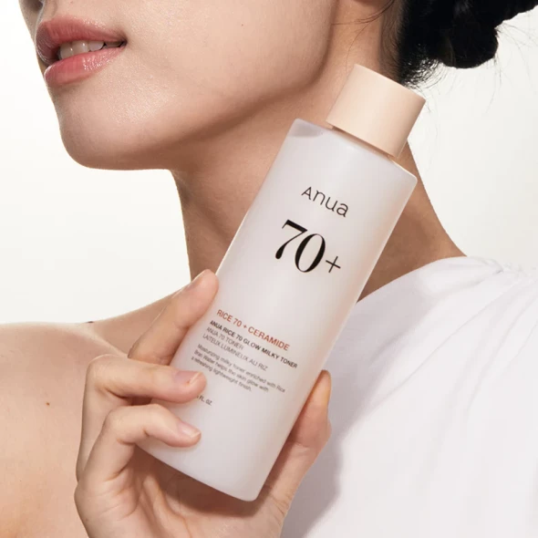 Молочный тонер для сияния кожи с рисом Anua Rice 70 Glow Milky Toner 250 мл