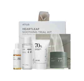 Набір бестселерів для базового догляду за шкірою Anua Heartleaf Soothing Trial Kit