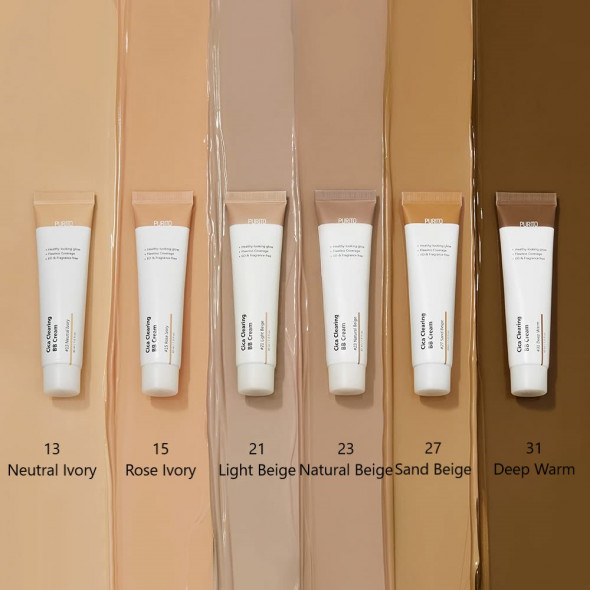 Бб крем PURITO Cica Clearing BB Cream #27 Sand Beige 30 мл