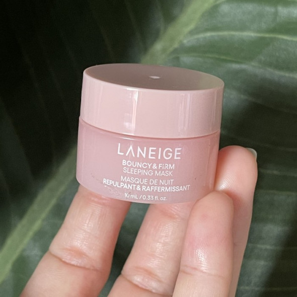 Антивікова нічна міні-маска Laneige Bouncy & Firm Sleeping Mask 10 мл