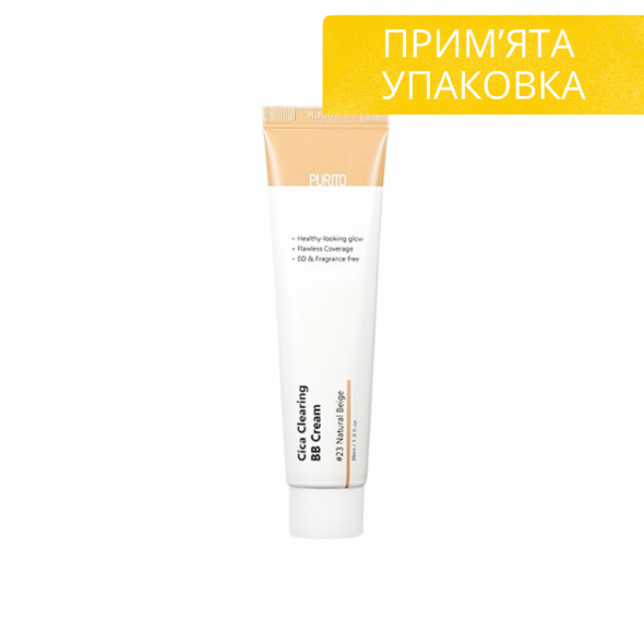 Бб крем PURITO Cica Clearing BB Cream #23 Natural Beige 30 мл