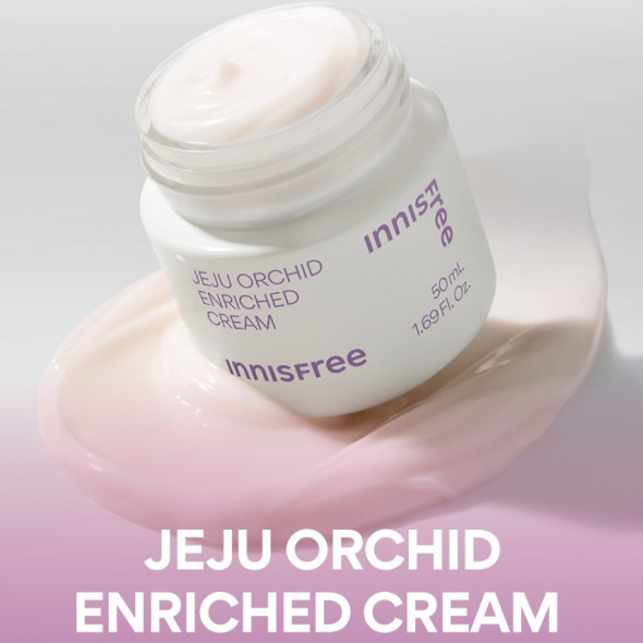 Антивозрастной крем с экстрактом орхидеи Innisfree Jeju Orchid Enriched Cream 50 мл