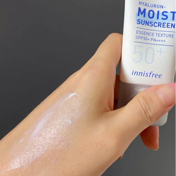 Санскрин с гиалуроновой кислотой Innisfree Hyaluron Moisture Sun Cream SPF50+ PA++++ 50 мл