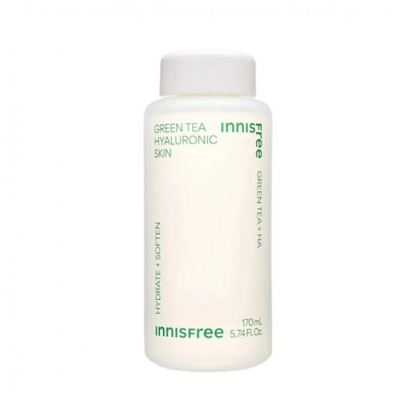 Антиоксидантный тонер Innisfree Green Tea Hyaluronic Skin 170 мл