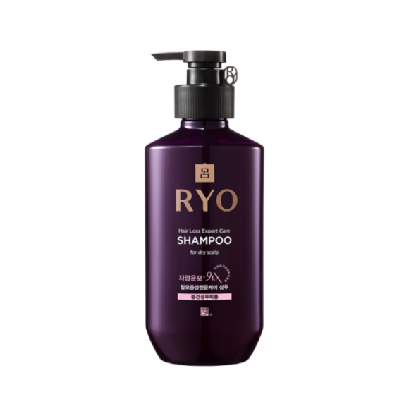 Шамунь для нормальної та сухої шкіри RYO Jayangyunmo 9EX Hair Loss Expert Care Shampoo For Dry Scalp 400 мл