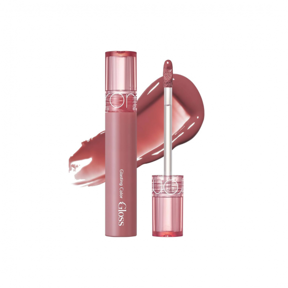 Блеск для губ в оттенке розы Rom&nd Glasting Color Gloss #03 Rose Finch