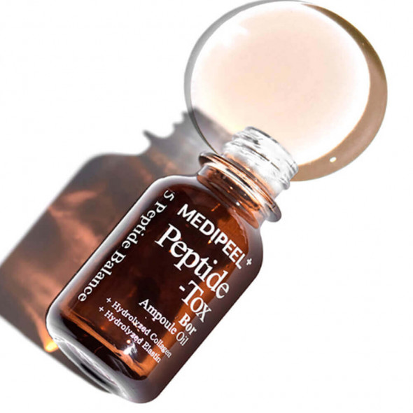 Питательное лифтинг-масло MEDIPEEL Peptide-Tox Bor Ampoule Oil 15 мл