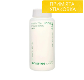 Антиоксидантний тонер Innisfree Green Tea Hyaluronic Skin 170 мл