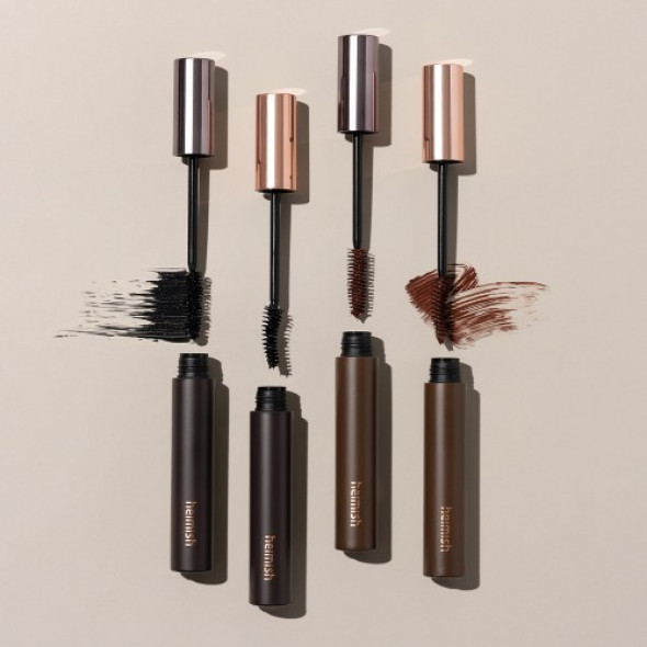 Подовжувальна коричнева туш Heimish Dailism Smudge Stop Mascara Curling 02 Brown