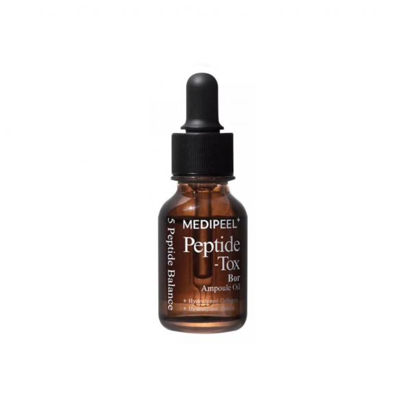 Питательное лифтинг-масло MEDIPEEL Peptide-Tox Bor Ampoule Oil 15 мл